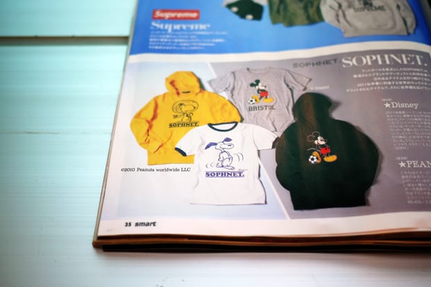 SOPHNET. x Peanuts, Disney Capsule Collection