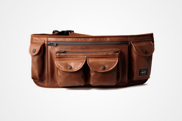 White Mountaineering x Porter "Urban Supply Series" Leather Waist Bag