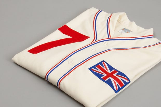 Nick Schonberger & Ian Paley x Ebbets Field 1938 World Champion British Baseball Team Jersey