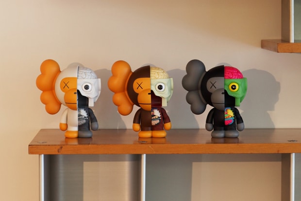A Bathing Ape Baby Milo x KAWS Dissected Companion Toy - A Closer Look