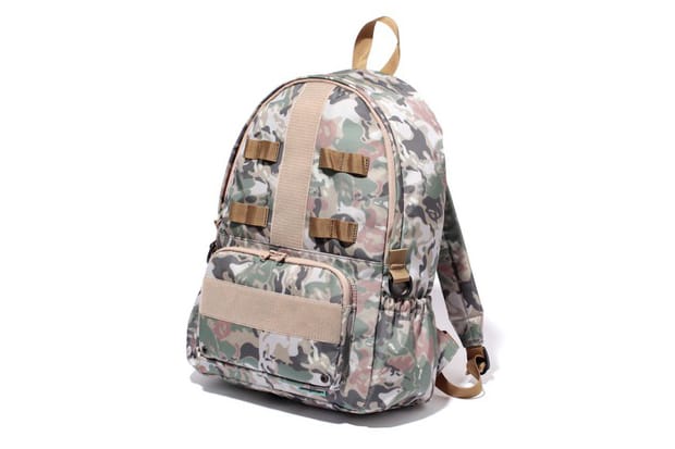 A Bathing Ape Octopus Tailor Camo Day Bag