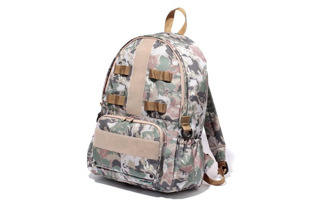 A Bathing Ape Octopus Tailor Camo Day Bag