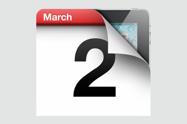 Apple Announces March 2 iPad Event
