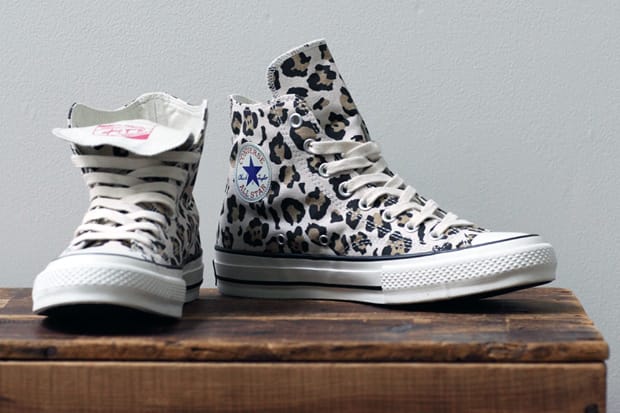 leopard print converse shoes