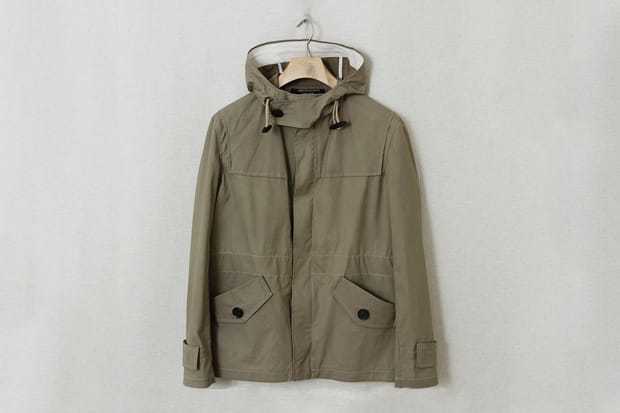 Gloverall Hooded Wax Jacket