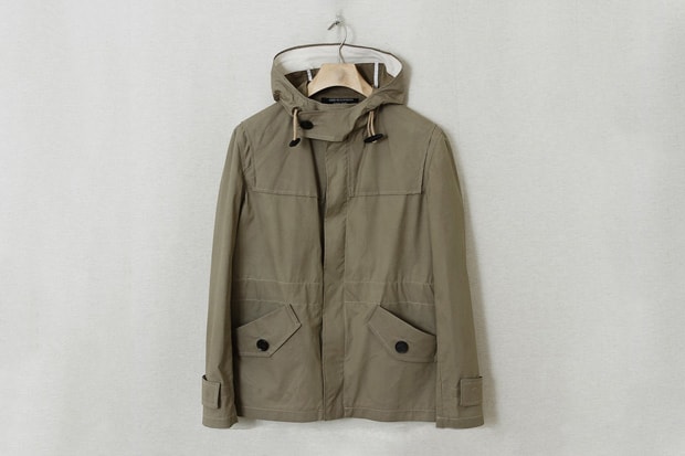 Gloverall Hooded Wax Jacket