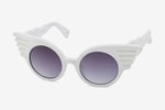 Jeremy Scott x Linda Farrow "Wings" Sunglasses