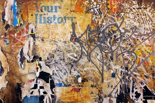 José Parlá "Walls, Diaries, and Paintings" Exhibition @ Bryce Wolkowitz Gallery