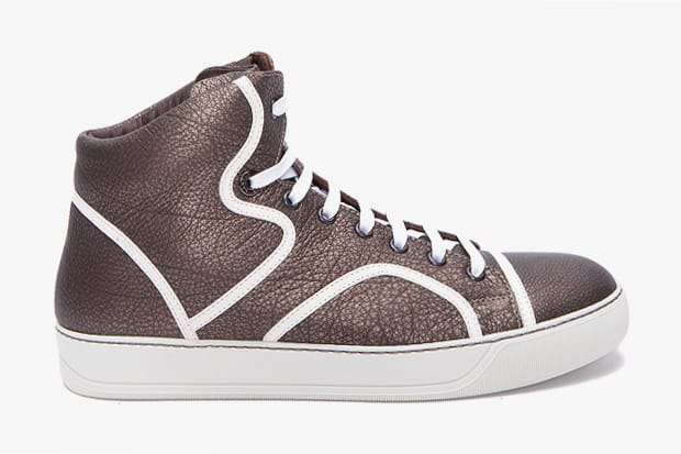 Lanvin Tennis Mi Haute Sneaker
