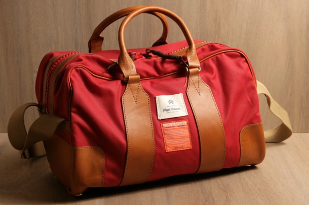 Nigel Cabourn Washed Oil Edgar Bag