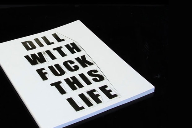 OHWOW x Supreme "DILL WITH FUCK THIS LIFE" Book