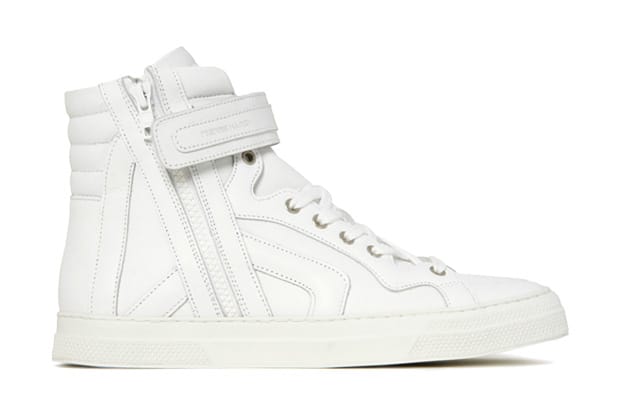 Pierre Hardy White High Top Sneaker