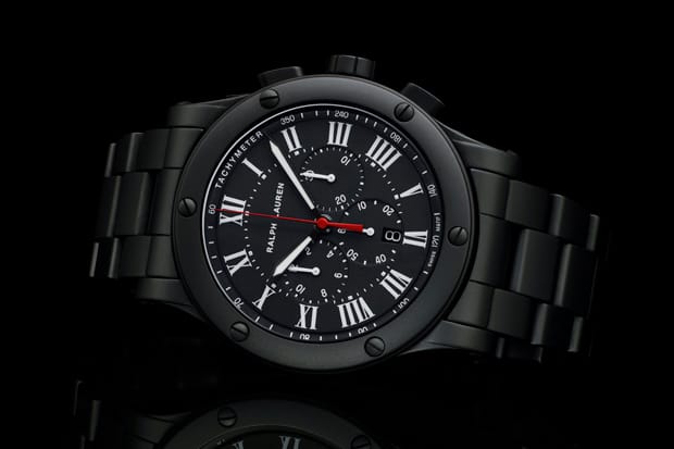 Ralph Lauren Sporting Chronograph Black Ceramic