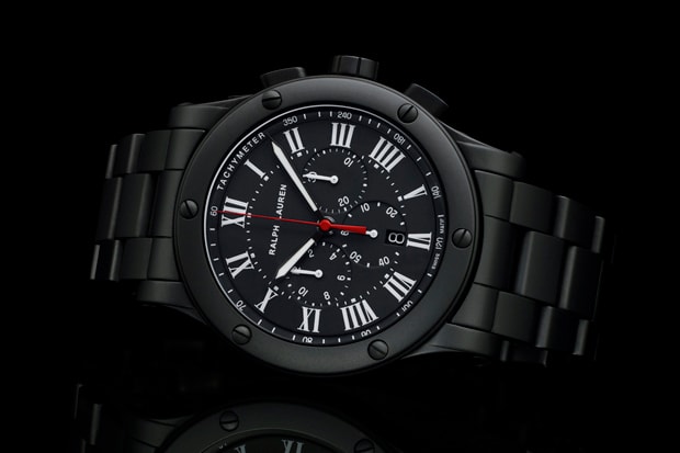 Ralph Lauren Sporting Chronograph Black Ceramic