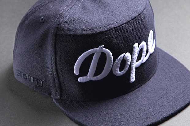 Stampd' x Ampal Creative "Dope" Cap Midnight Blue