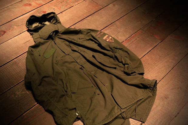 uniform experiment DAMAGED MODS COAT