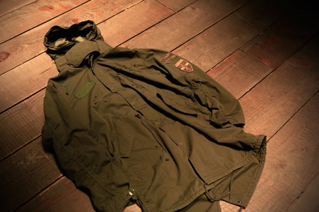uniform experiment DAMAGED MODS COAT