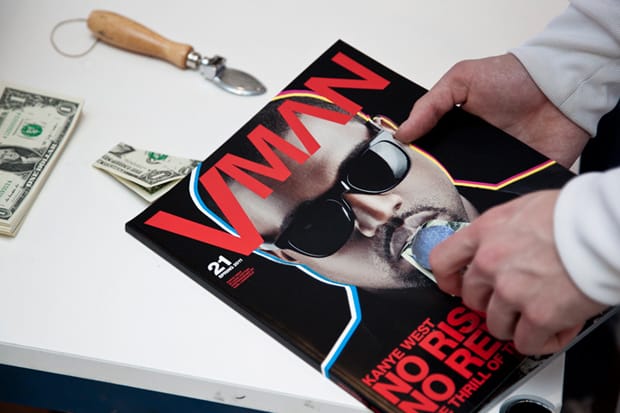 VMAN Issue 21 featuring Kanye West Assembly Line Recap