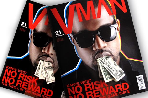 VMAN Issue 21 featuring Kanye West