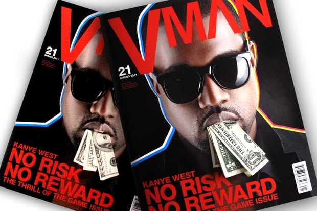 VMAN Issue 21 featuring Kanye West