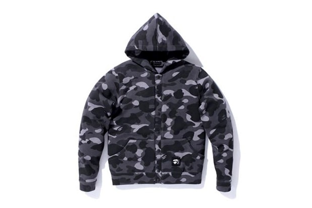 A Bathing Ape 1st Camo Snap Button Hoodie