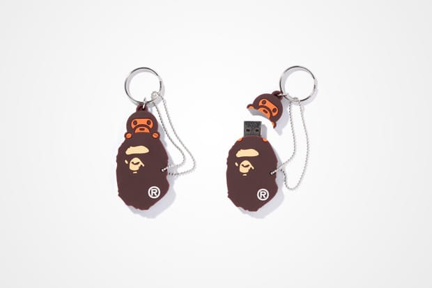 A Bathing Ape "Ape Head+Baby Milo" 4GB USB Stick