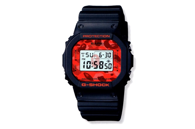 A Bathing Ape x Casio G-Shock DW-5600