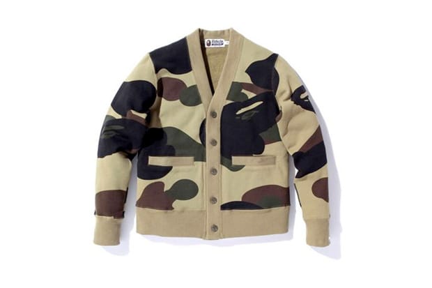 A Bathing Ape Giant 1st Camo Cardigan Sweat