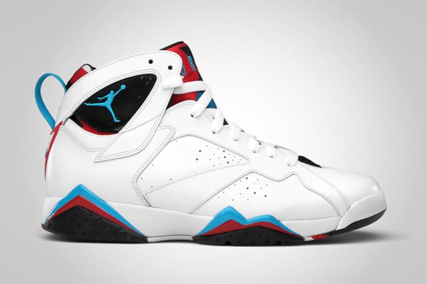 Air Jordan VII White/Orion Blue