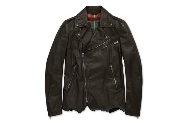 Alexander McQueen Check Riders Jacket