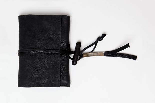 Boris Bidjan Saberi Leather Pouch Wallet 