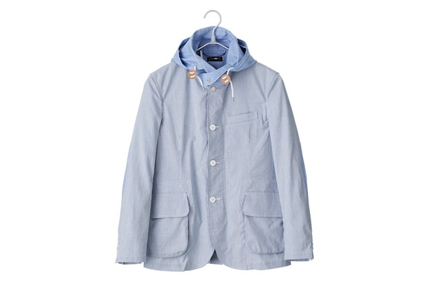 CASH CA Striped Hoodie Jacket