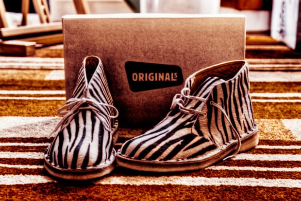 zebra wallabees