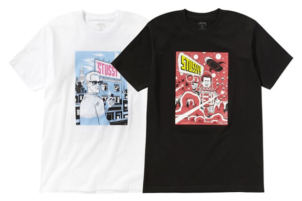 Daniel Clowes x Stussy 2011 Spring T-Shirts