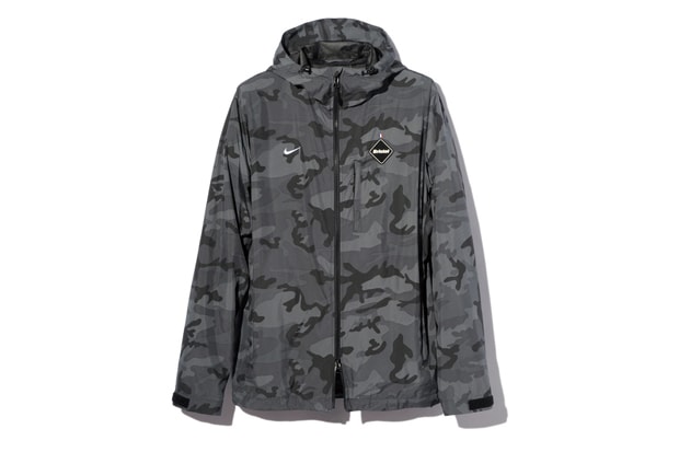 F.C.R.B. CAMOUFLAGE TRAINING JACKET | Hypebeast