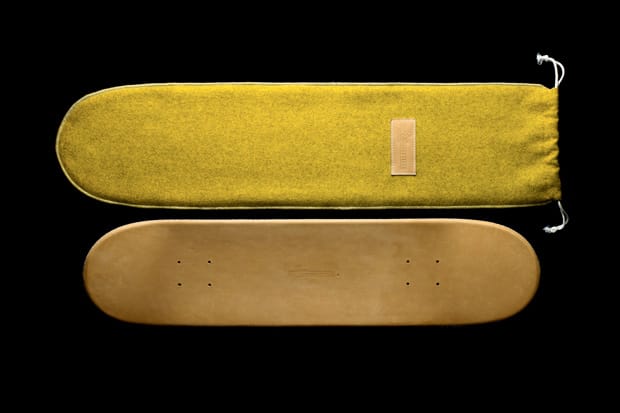 Greg Hervieux x Domeau & Pérès Leather Skate Deck