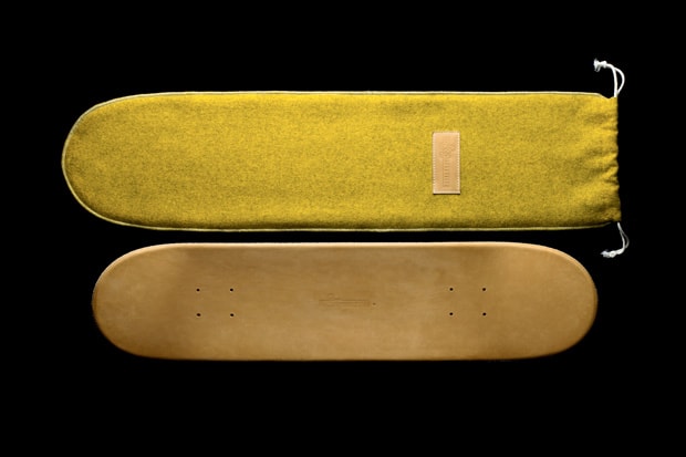 Greg Hervieux x Domeau & Pérès Leather Skate Deck