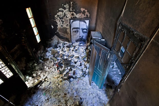 JR's "Inside Out" Project in Tunisia