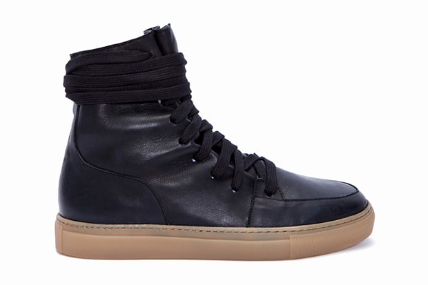 Kris Van Assche Leather Hi-Tops