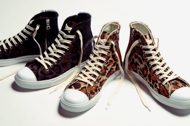 Mihara Yasuhiro x Chapel of Dawn Leopard Sneakers