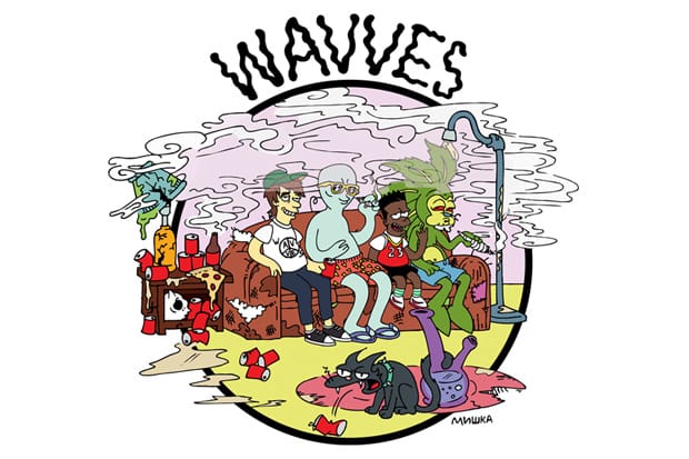 Мishka x Wavves Black Bart T-Shirt & Tank