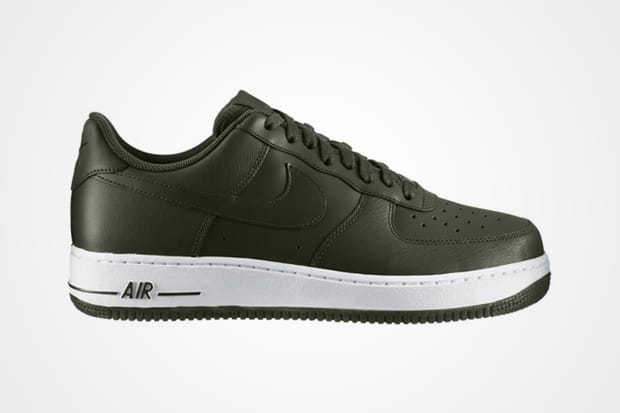 Nike Air Force 1 Low Bog Green/White