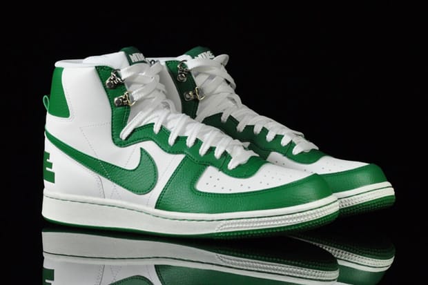 Nike Terminator High Basic White/Green 