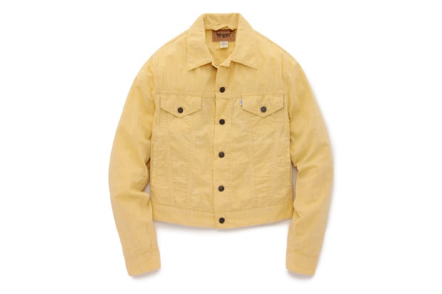 Opening Ceremony x Levi's Trucker Jacket "Yellow Chambray"