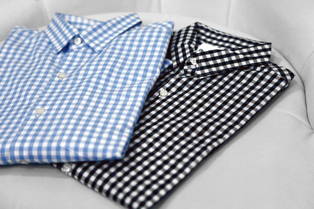 OriginalFake Gingham "X" Shirt