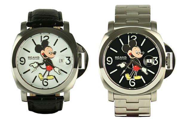 OVER THE STRiPES x Beams Mickey Mouse Watches