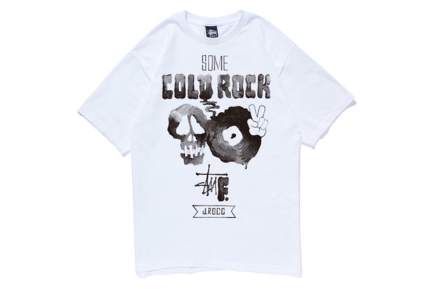 Stussy x J.Rocc "Some Cold Rock Stuf" T-Shirt