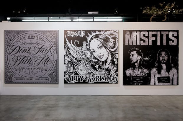 Travis Barker Album Art Show