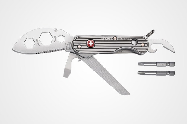 Ueli Steck x Wenger Titanium Knife