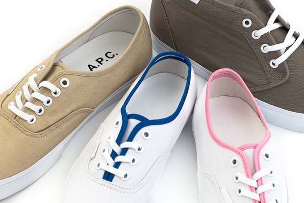 Vans x A.P.C. Capsule Collection - A Closer Look